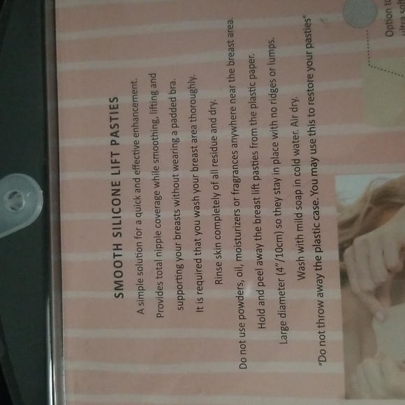 NWT Magic Curves  smooth silicone lift pasties - Picture 6 of 8